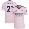 Maillot de Supporter Arsenal Vieira 21 Troisième 22-23 Pour Homme